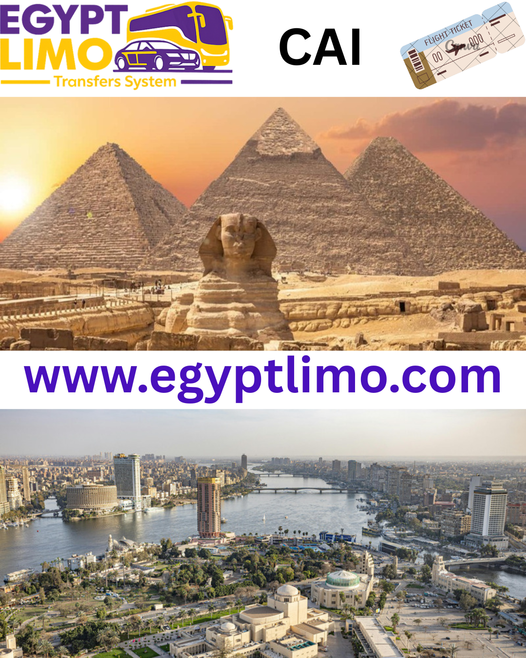 Cairo Airport Taxi Limousine Transfer