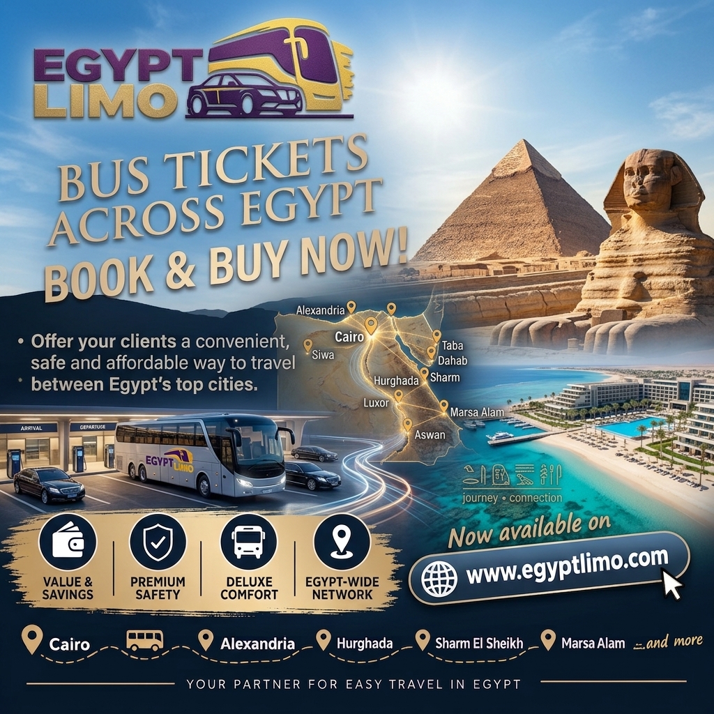 Egypt BuS Tickets ( In between cities )